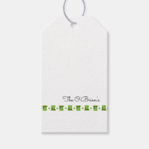 St Patricks Day Irish Family NAME Hats Geschenkanhänger