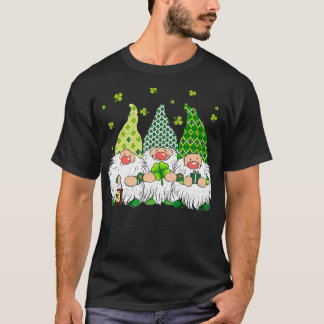 St Patricks Day Irish Gnoms Funky St Pattys Day T-Shirt