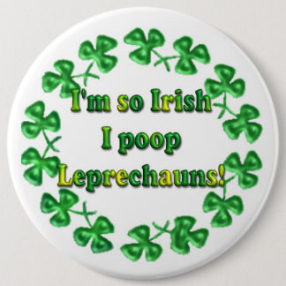 St. Patrick's Day Irish Humors Buttons Buttone