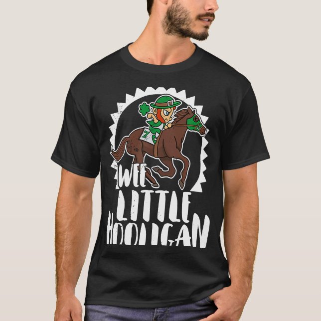 St Patrick's Day Irish Ireland Booze Gaelic Drinki T-Shirt (Vorderseite)