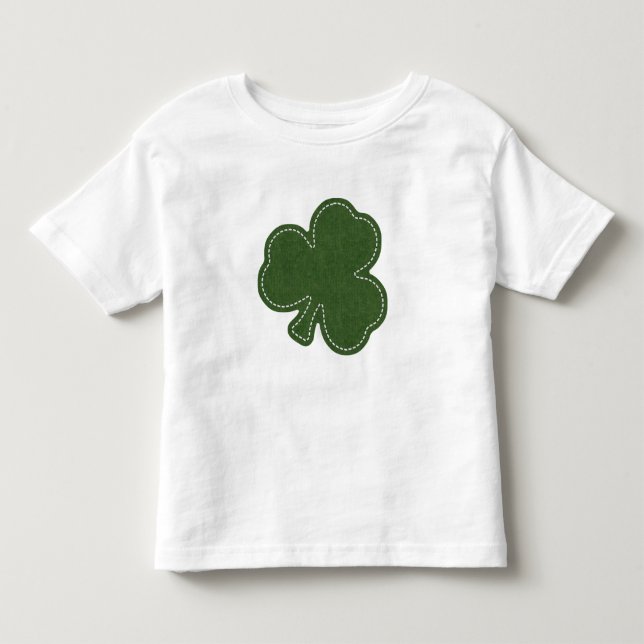 St Patrick's Day Irish Kleeblatt Kleinkind T-shirt (Vorderseite)