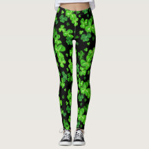 St. Patrick's Day Irish Kleeblatts MusterLeggings