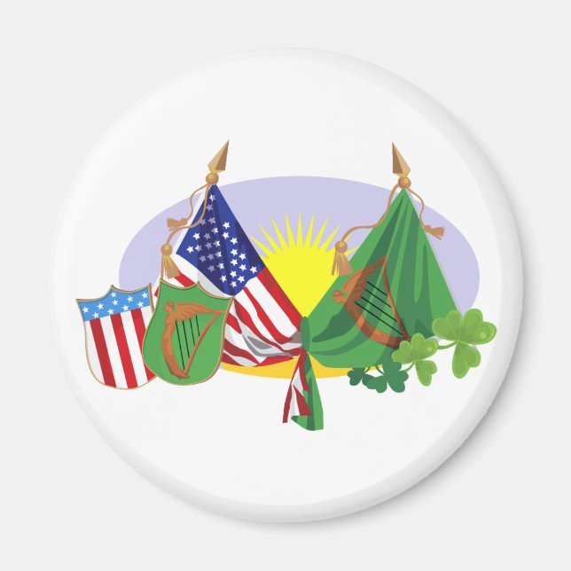 St. Patrick's Day Irish Pride Magnet (Vorne)