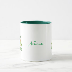 St Patrick's Day Irish Princess Tasse personalisie