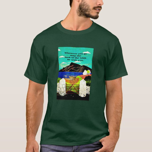 St Patrick's Day Irish t Shirt (Vorderseite)