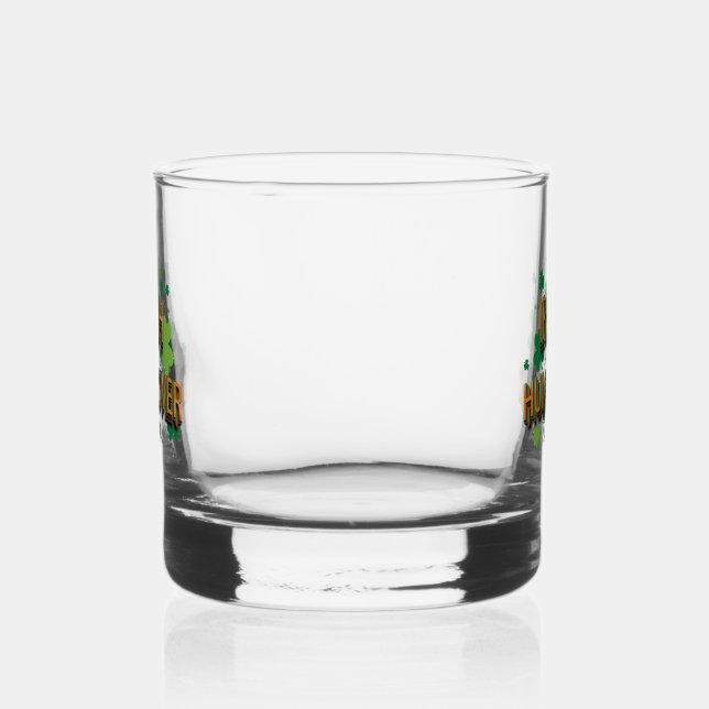 St. Patrick's Day Irish Today Hungover Tomorrow Whiskyglas (Rechts)