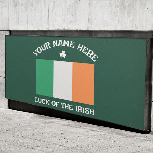 St. Patricks Day Irland Flagge Benutzername Shamro Banner