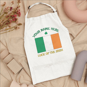 St. Patricks Day Irland Flagge Benutzername Shamro Schürze