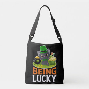 St. Patrick's Day ist glücklich Tragetaschen Mit Langen Trägern