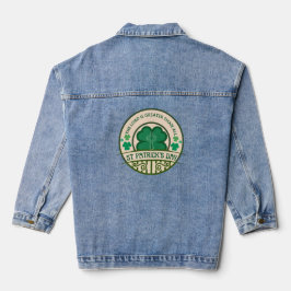 St. Patrick's Day Jeansjacke