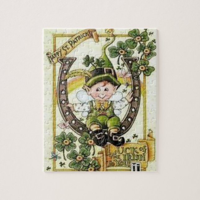 St. Patrick's Day Jigsaw Puzzle (Vertikal)