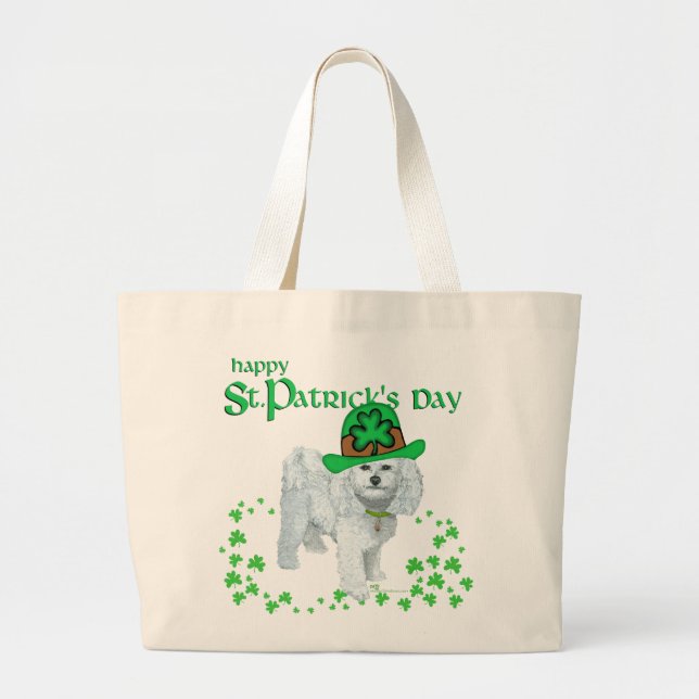 St Patricks Day Jumbo Stoffbeutel (Vorne)
