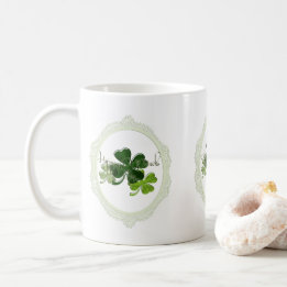 St. Patrick's Day Kaffeetasse