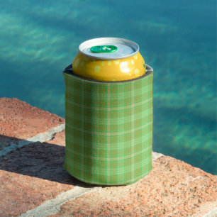 St. Patrick's Day Kariert Can Cooler Dosenkühler