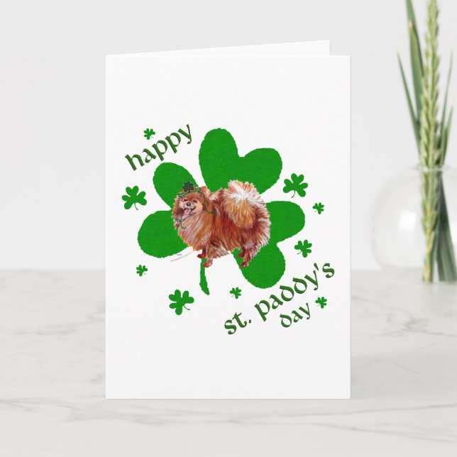 St. Patrick's Day Karte (Vorderseite)