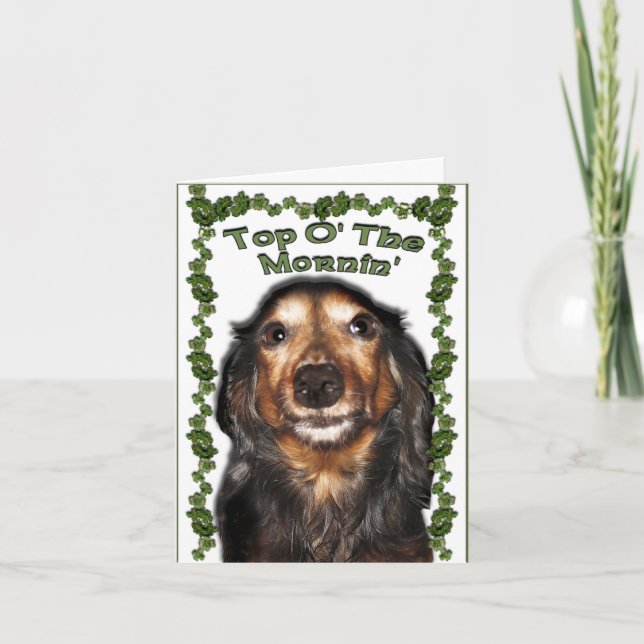 St. Patrick's Day Karte (Vorderseite)