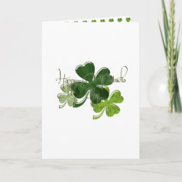 St. Patrick's Day Karte