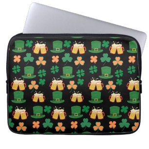St. Patrick's Day keltisches, irisches lustiges Bi Laptopschutzhülle