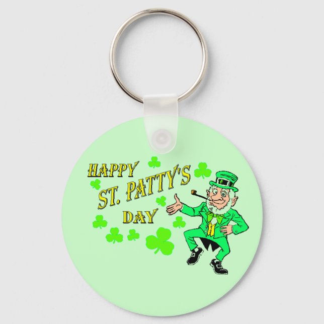 St. Patrick's Day Key Chain Schlüsselanhänger (Vorderseite)