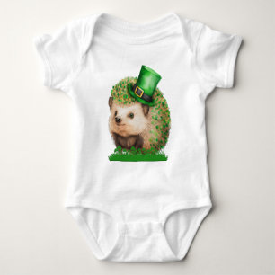 St. Patrick's Day Kindermädchen Weißer Bodysuit Baby Strampler