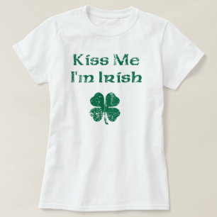 St. Patrick's Day Kiss Me T - Shirt