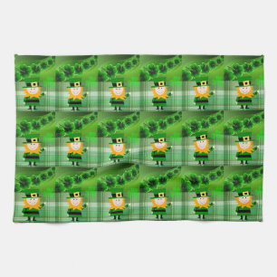 St Patrick's Day Kitchen Handtuch