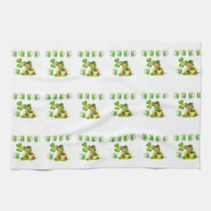 St Patrick's Day Kitchen Handtuch
