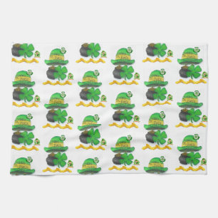 St Patrick's Day Kitchen Handtuch
