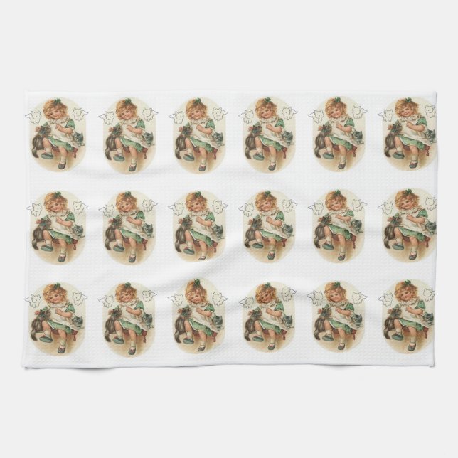 St Patrick's Day Kitchen Handtuch (Horizontal)