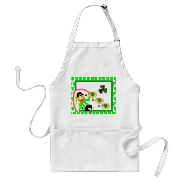 St. Patrick's Day Kitchen Schürze (Vorne)