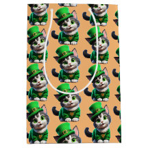 St. Patrick's Day Kitten
