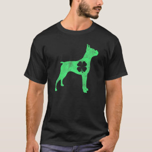 St Patricks Day Kleeblatt Boxer Dog Irish Green Me T-Shirt