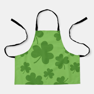 St Patrick's Day Kleeblatt Clover Pattern Schürze