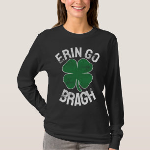 St Patricks Day Kleeblatt Erin Go Bragh Irish Sain T-Shirt