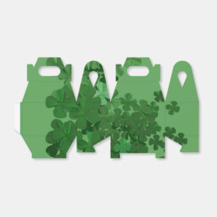 St. Patrick's Day Kleeblatt Geschenkschachtel