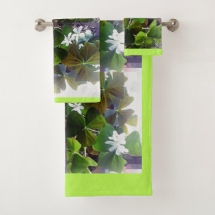 ST. PATRICK'S DAY KLEEBLATT Handtuchhandtuch Set