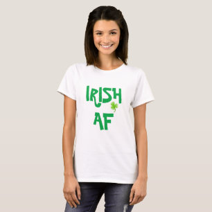 St Patrick's Day Kleeblatt Ladys T-Shirt