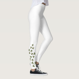 St. Patrick's Day Kleeblatt Leggings