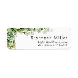 St. Patrick's Day Kleeblatt Lucky 4 Leaf Klee