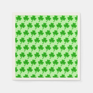 St. Patrick's Day Kleeblatt Pot of Gold Celtic Kno Serviette