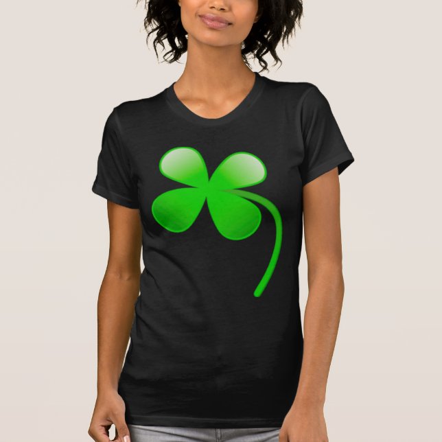 St. Patrick's Day Kleeblatt T-Shirt (Vorderseite)