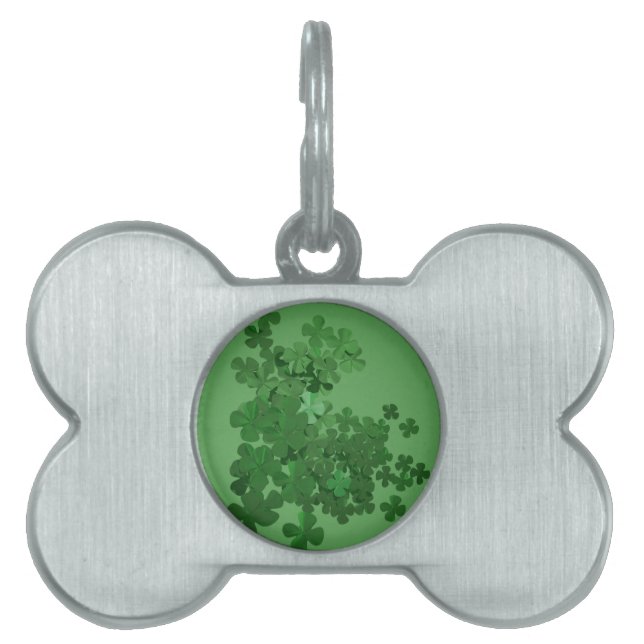 St. Patrick's Day Kleeblatt Tiermarke (Vorderseite)
