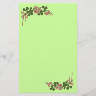 ST. PATRICK'S DAY /Kleeblatts Briefpapier