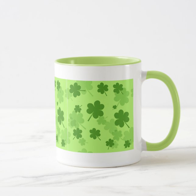 St. Patrick's Day Kleeblatts Tasse (Rechts)
