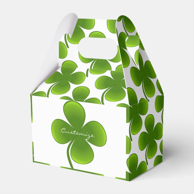 St Patrick's Day Kleeblatts Thunder_Cove Geschenkschachtel (Vorderseite)