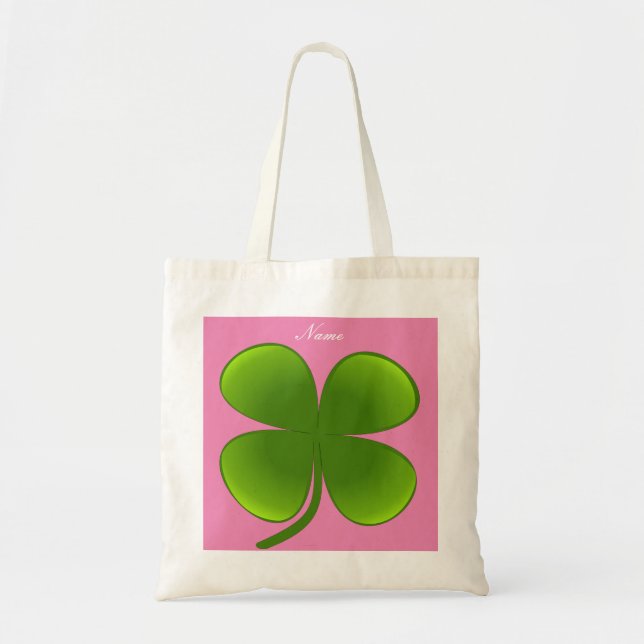 St Patrick's Day Kleeblatts Thunder_Cove Tragetasche (Vorne)
