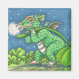 ST. PATRICK'S DAY KLEINE IRISH DRAGON FANTASY MAGNET