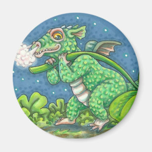 ST. PATRICK'S DAY KLEINE IRISH DRAGON FANTASY MAGNET