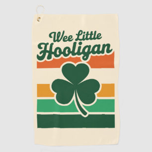 St Patricks Day Kleiner Hooligan Lustig  Golfhandtuch