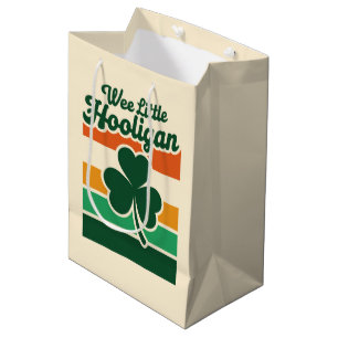 St. Patricks Day Kleiner Hooligan Lustig  Mittlere Geschenktüte